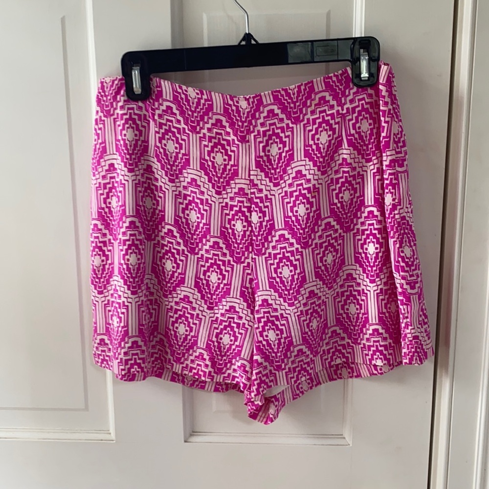 Amanda Uprichard Silk Tap Shorts